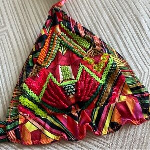 Agua Bendita beaded bikini
